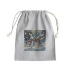 ALICE_nonの踊っているウサギたち Mini Drawstring Bag