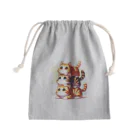 3710の「社会構造」 Mini Drawstring Bag