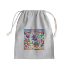 市来の喜ぶ柴犬 Mini Drawstring Bag