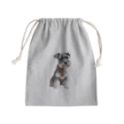 イヅミのお店のおすわり💕シュナウザーくん Mini Drawstring Bag