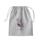 AQUAMETAVERSEのアニメ風ピンクのお姫さま　なでしこ1478 Mini Drawstring Bag