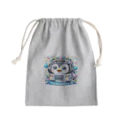 iwabousのペンギンバス Mini Drawstring Bag