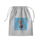 ニャン太郎の逆立ちしているライオン Mini Drawstring Bag