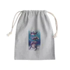 SWQAの仲間と楽しむイルカ達 Mini Drawstring Bag