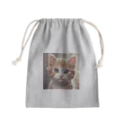 たまとの愉快なショップのかわいい猫グッズイラスト Mini Drawstring Bag