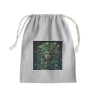 AQUAMETAVERSEのグリーン好きの女性　なでしこ1478 Mini Drawstring Bag