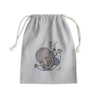 B-catのだじゃれ偉人シリーズ「ガンジー」 Mini Drawstring Bag