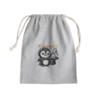 tsukino-utenaのおめかしPenguin、魔法使いになる。 Mini Drawstring Bag