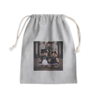 neYunのゴスロリくまさん姉妹 Mini Drawstring Bag