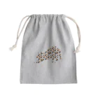 ゆるひつじの三毛ネコチャン Mini Drawstring Bag