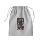 カジャ　かつみ　katsumi kajaのサムライ猫パート1[SAMURAI　CAT] Mini Drawstring Bag