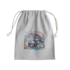 かるるんショップのカメラと傘とうさ耳少女とシリーズ　撮影 Mini Drawstring Bag