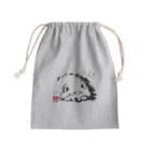 わさお公式のわさお一家 ちょめ すやすや ぴぃ Mini Drawstring Bag