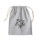 ぽんsの狐 Mini Drawstring Bag