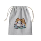 ロボなねこちゃんのスマホ中毒だにゃあ Mini Drawstring Bag