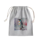 Harry_358のいきることペンギン Mini Drawstring Bag