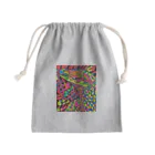 動物絵 Jamanakocic storeのワニロック Mini Drawstring Bag