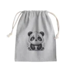 ドリーミーデザインズラボのパンダの「ホヤホヤ」 Mini Drawstring Bag