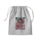 AQUAMETAVERSEのバラ好きの女性　なでしこ1478 Mini Drawstring Bag