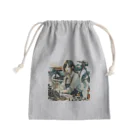 ヨーカズのバイク女子サキ Mini Drawstring Bag