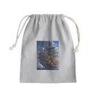 AQUAMETAVERSEの海賊船　なでしこ1478 Mini Drawstring Bag