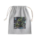 massy_nakiriの高度な技術を駆使するカエル Mini Drawstring Bag