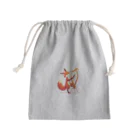 nono_0703のハープ・キツネ Mini Drawstring Bag