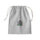 BURABOの魅力的な美少女がNISAで投資 Mini Drawstring Bag