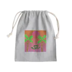 naboxのvaporwave風ヘビくん Mini Drawstring Bag