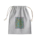 一期一会の紋様屋さんの森の時間 Mini Drawstring Bag