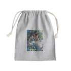 AQUAMETAVERSEの寝ぼけ顔　なでしこ1478 Mini Drawstring Bag