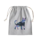 猫との風景の星空と猫_009 Mini Drawstring Bag