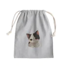 Cute Animalsのモノクロ猫 Mini Drawstring Bag