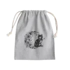 猫の墨遊の猫のスズ Mini Drawstring Bag