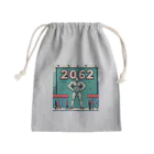 ヘッヘンのお店の【2062】アート Mini Drawstring Bag