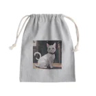 御殿のヒロ（猫大好き）の癒しの猫 Mini Drawstring Bag