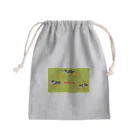 りきまるのアジリティーボーダーコリー Mini Drawstring Bag