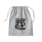 キャップ犬専門店のキャップ犬15 Mini Drawstring Bag