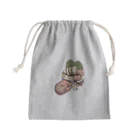 Itto_kawaiibabyのItto 赤ちゃん 産まれちゃったぁポーズ🥰 Mini Drawstring Bag