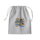 tohateの春 Mini Drawstring Bag