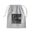 m-mike007の躍動感あふれる馬 Mini Drawstring Bag