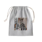 ブラウンの絶滅危惧種の貿易会社４ Mini Drawstring Bag