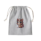 アニマルファッションのスーパーホース菜々美 Mini Drawstring Bag