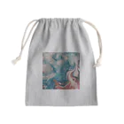 R-mayの鮮やかなマーブル Mini Drawstring Bag