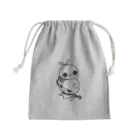 クレイジー闇うさぎSHOPのクレイジー闇うさぎVSブチギレ毒舌くま(首輪) Mini Drawstring Bag