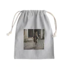 Suminekoのジャンプする猫さん Mini Drawstring Bag