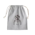 lemonysnow/ハリネズミグッズのハリネズミとサッカー Mini Drawstring Bag