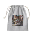 oz-chanの何かしようとしてる猫 Mini Drawstring Bag