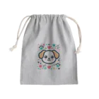 金太郎の可愛い犬のデザイングッズ Mini Drawstring Bag