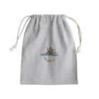 Yanjiisの釣り親子：釣れないかな～ Mini Drawstring Bag